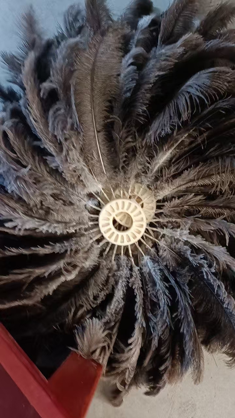 鸵鸟毛擦拭盘